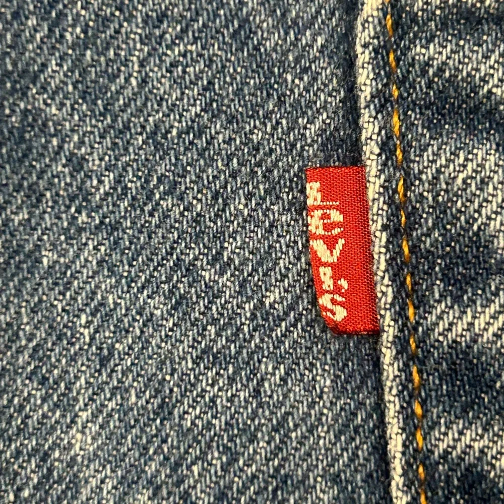 Levi's 505 VTG 90s Men's Blue Straight Regular Fit‎ Jeans 42/32 White Red Tag
